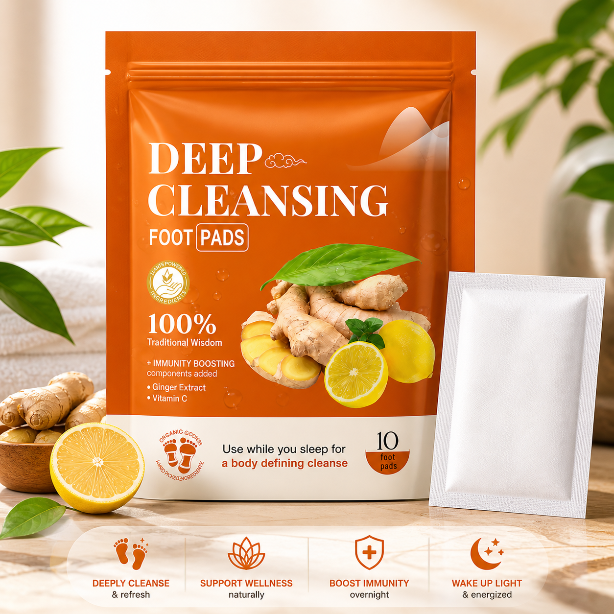 Wake up without Brain Fog or Fatigue with Blettea™ Energy & Clarity Reset Patch